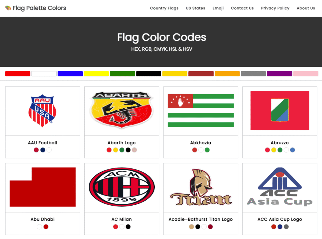 Flag Palette 1 flagpalette image Flag Palette