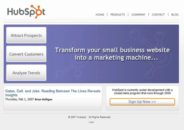 18 Side Projects That Made It Big 9 hubspot 2007 18 Side Projects That Made It Big
